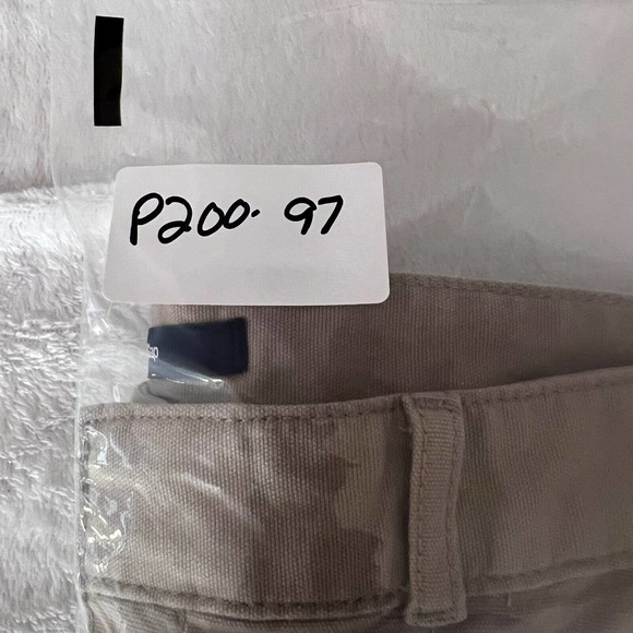 Gap Pants Womens Size 4 Khaki Skinny Ankle Zip Pockets Flat Front Cotton Casual - Picture 12 of 12